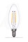 C-shape decorative LED filament bulb C35 2w 4w 6w E14 E12 